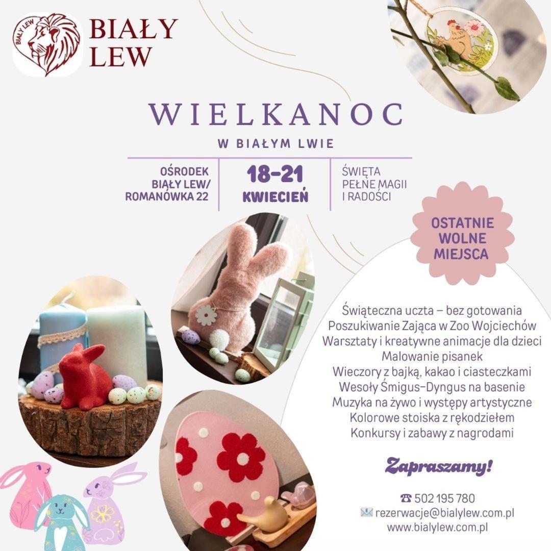 Osrodek Bialy Lew Wojciechow (Lublin) Exterior foto